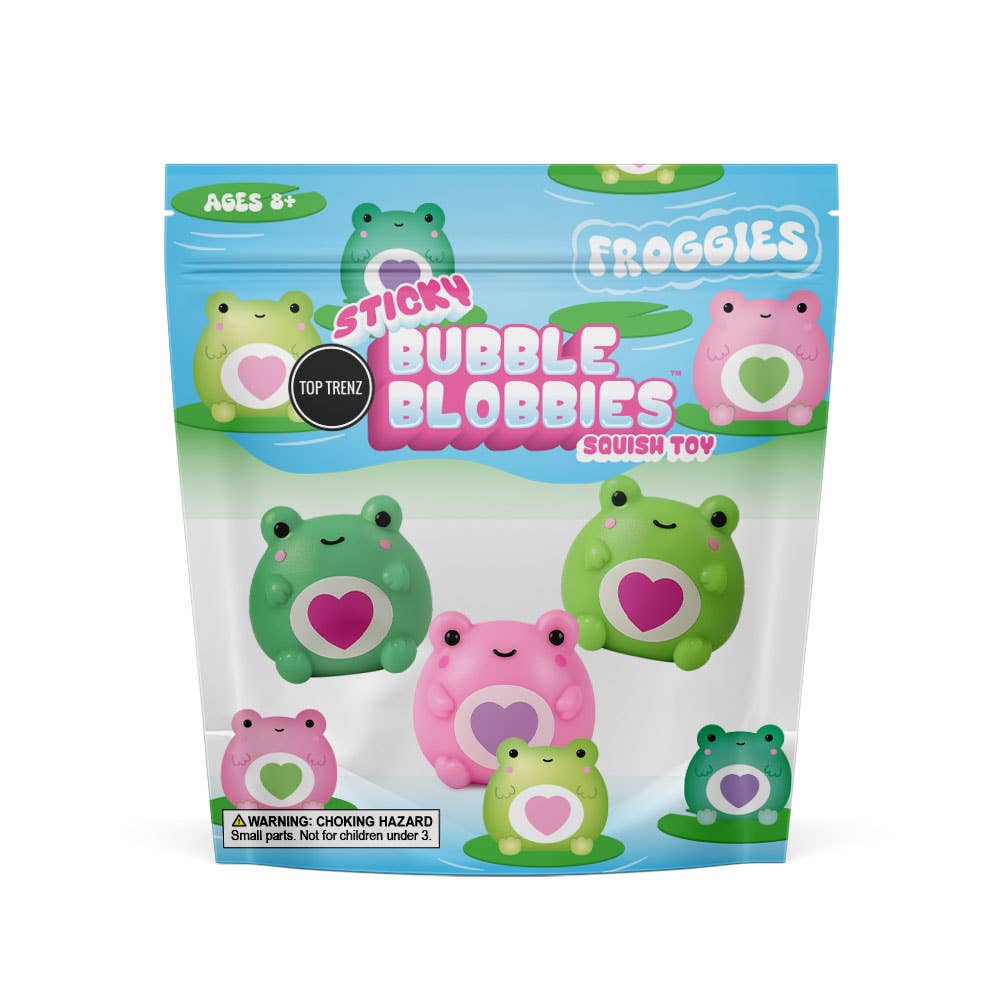 Top Trenz Sticky Bubble Blobbies Frogs
