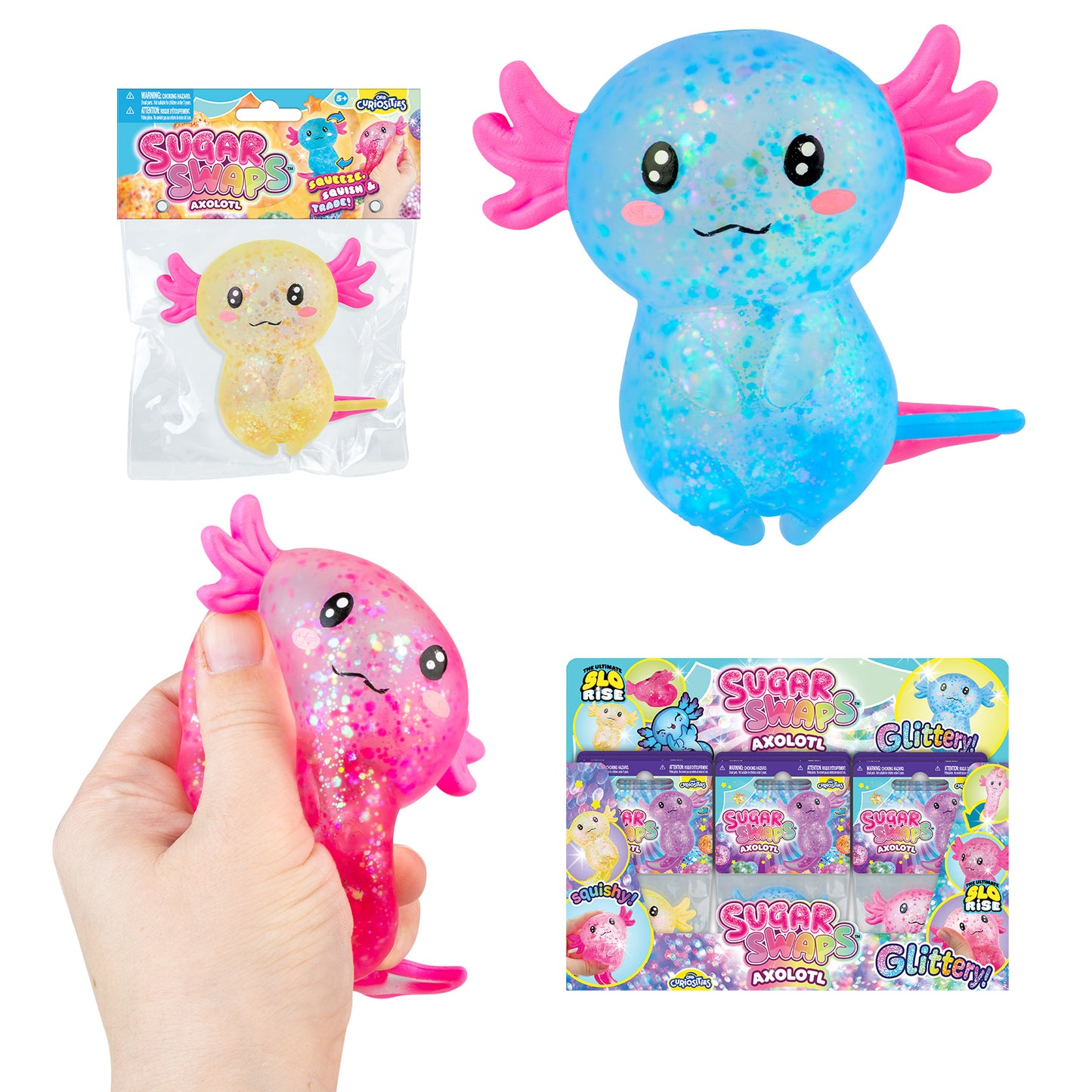 Sugar Swaps Sparklee Axolotls