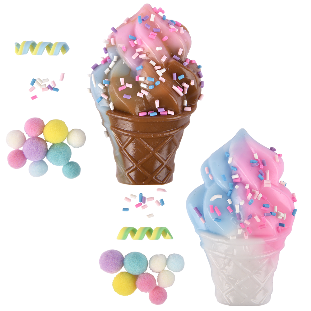 3.75" PICK N PULL FIDGET ICE CREAM CONE