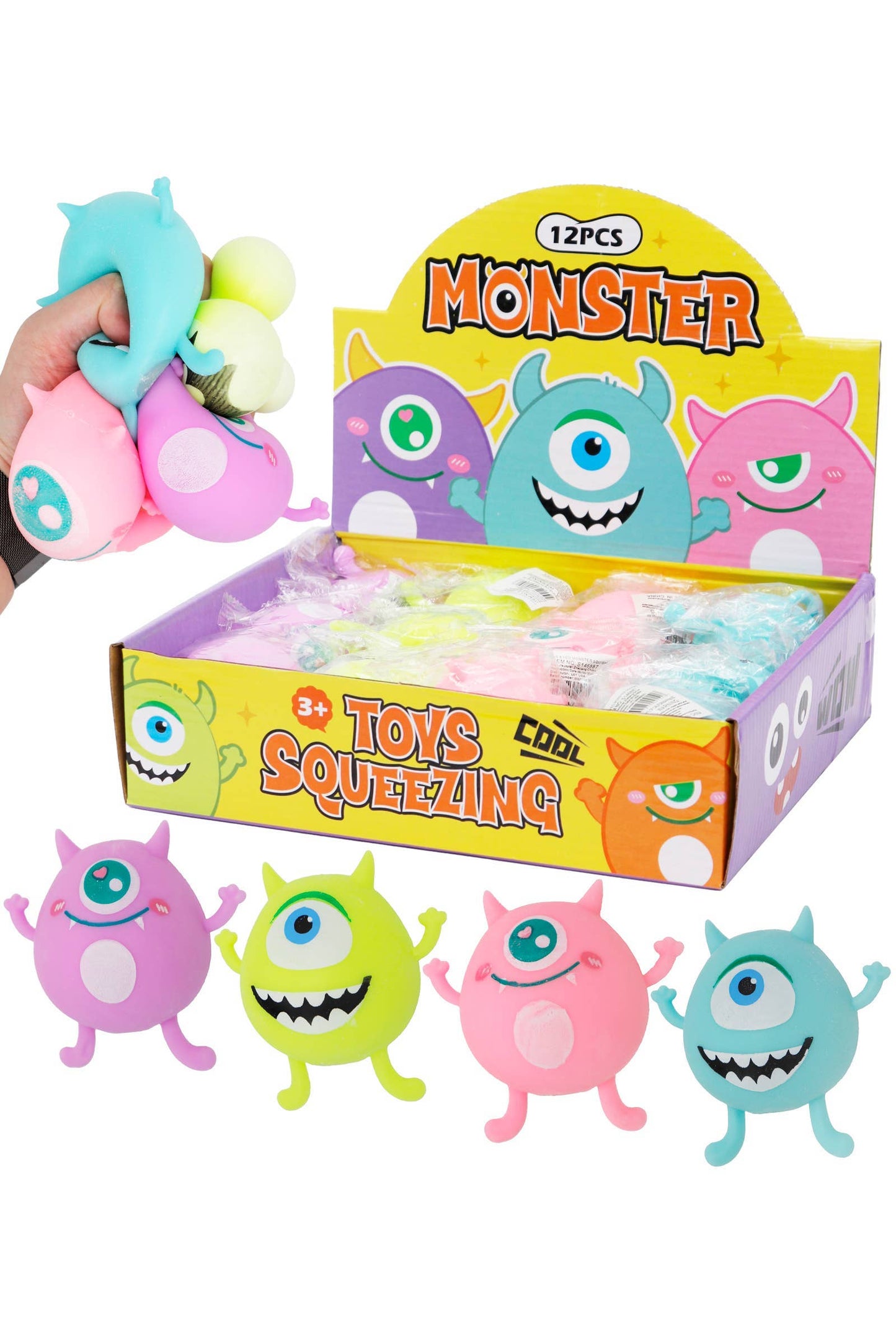 Slime Filled Monster Squishy