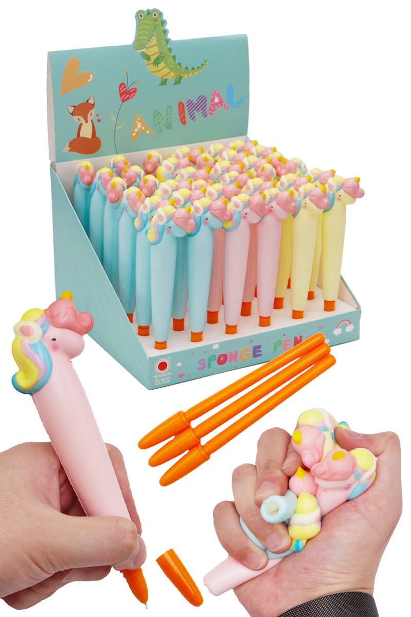 Unicorn Pony Slow Rising Squishy Pen