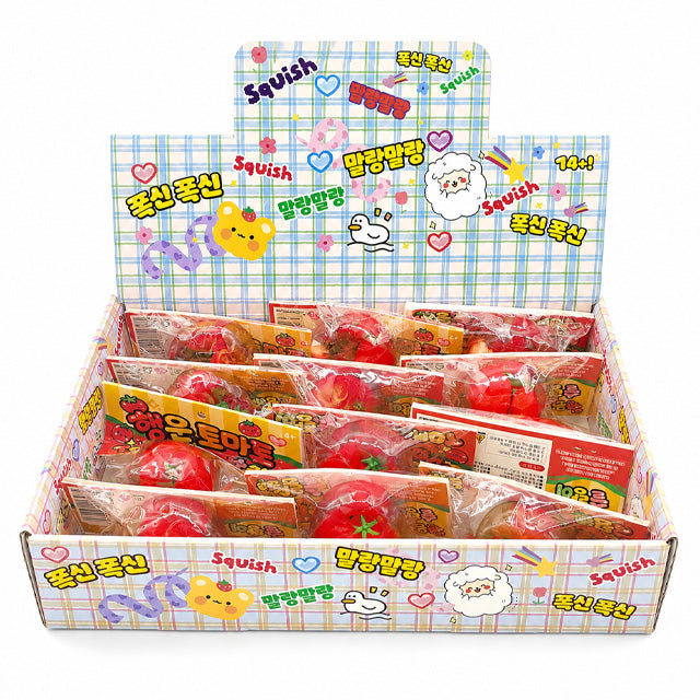Lucky Tomato Sugar Squishy - South Korea Import