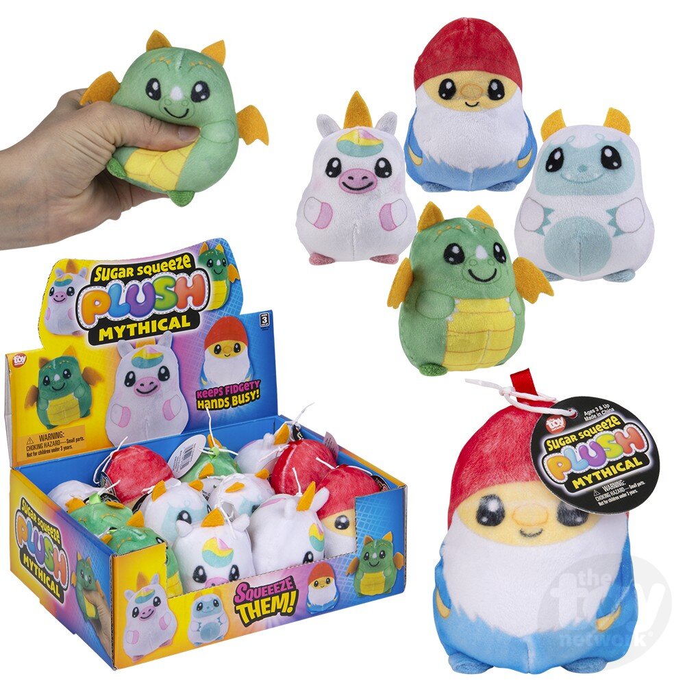 2.75" Sugar Squeeze Plush Mythical Sugar Squishy