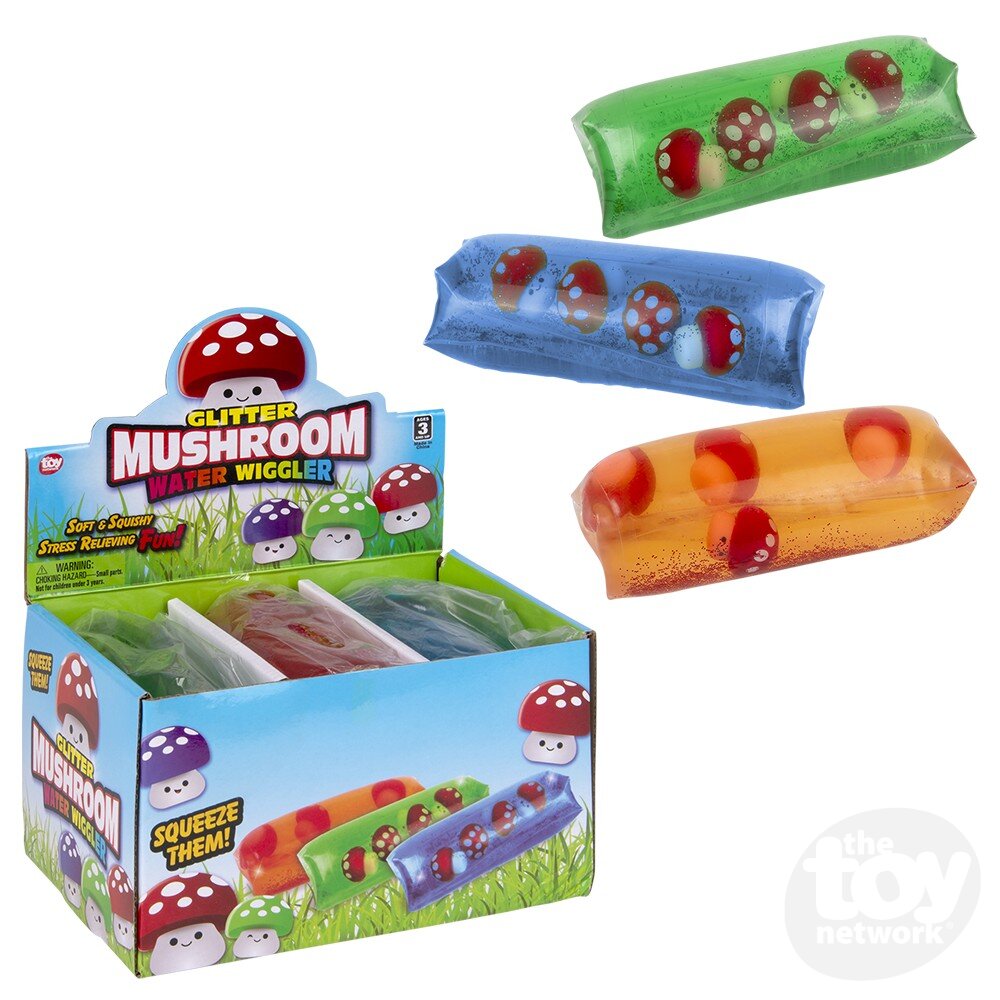 Mushroom Water Wiggler 5"