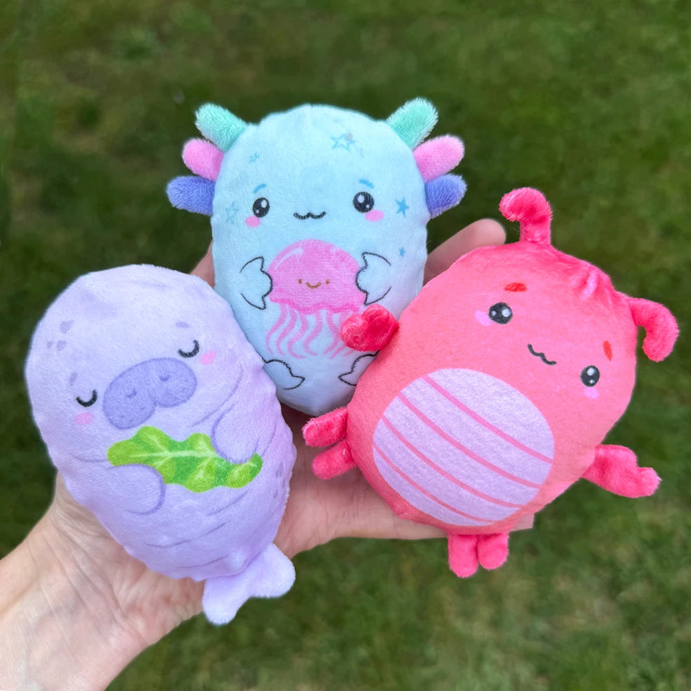 Top Trenz Bubble Stuffed Squishy Friends - Sea Life Edition