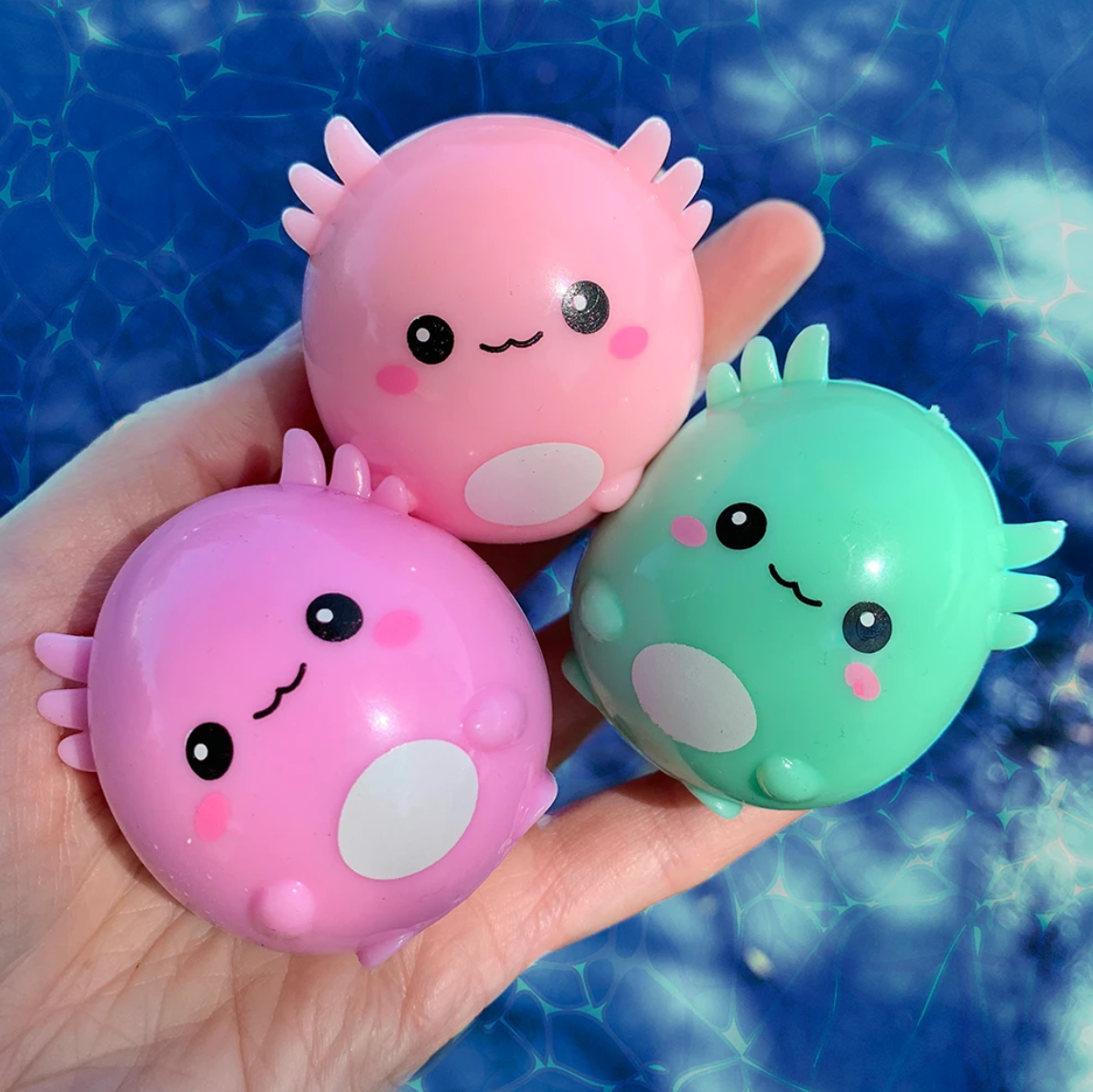Top Trenz Sticky Bubble Blobbies - Baby Axolotls