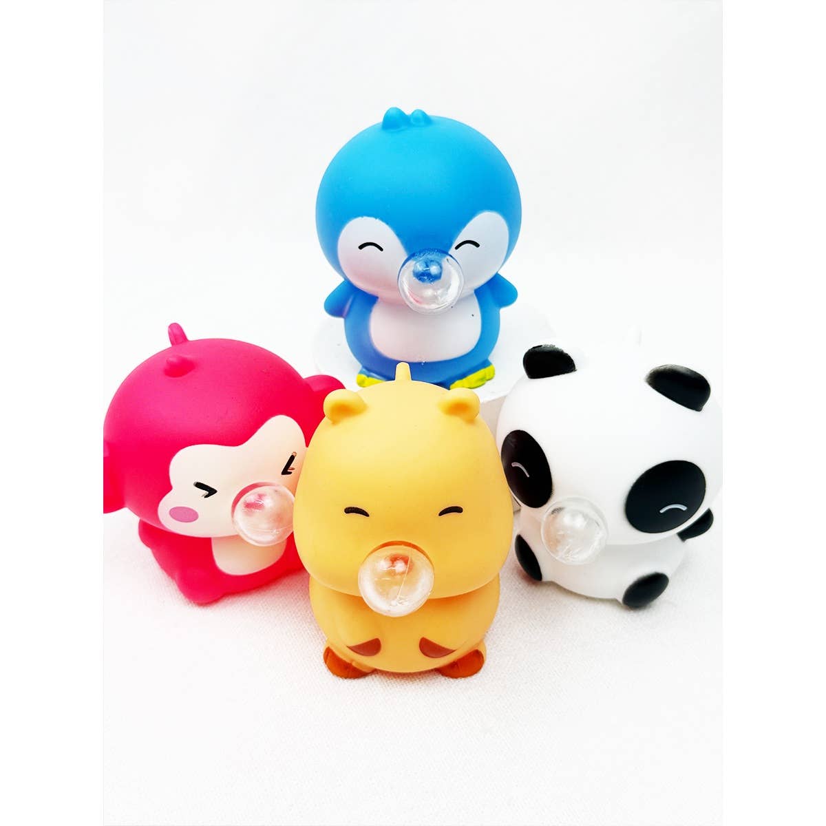 Blow Bubble Cute Character Squishy