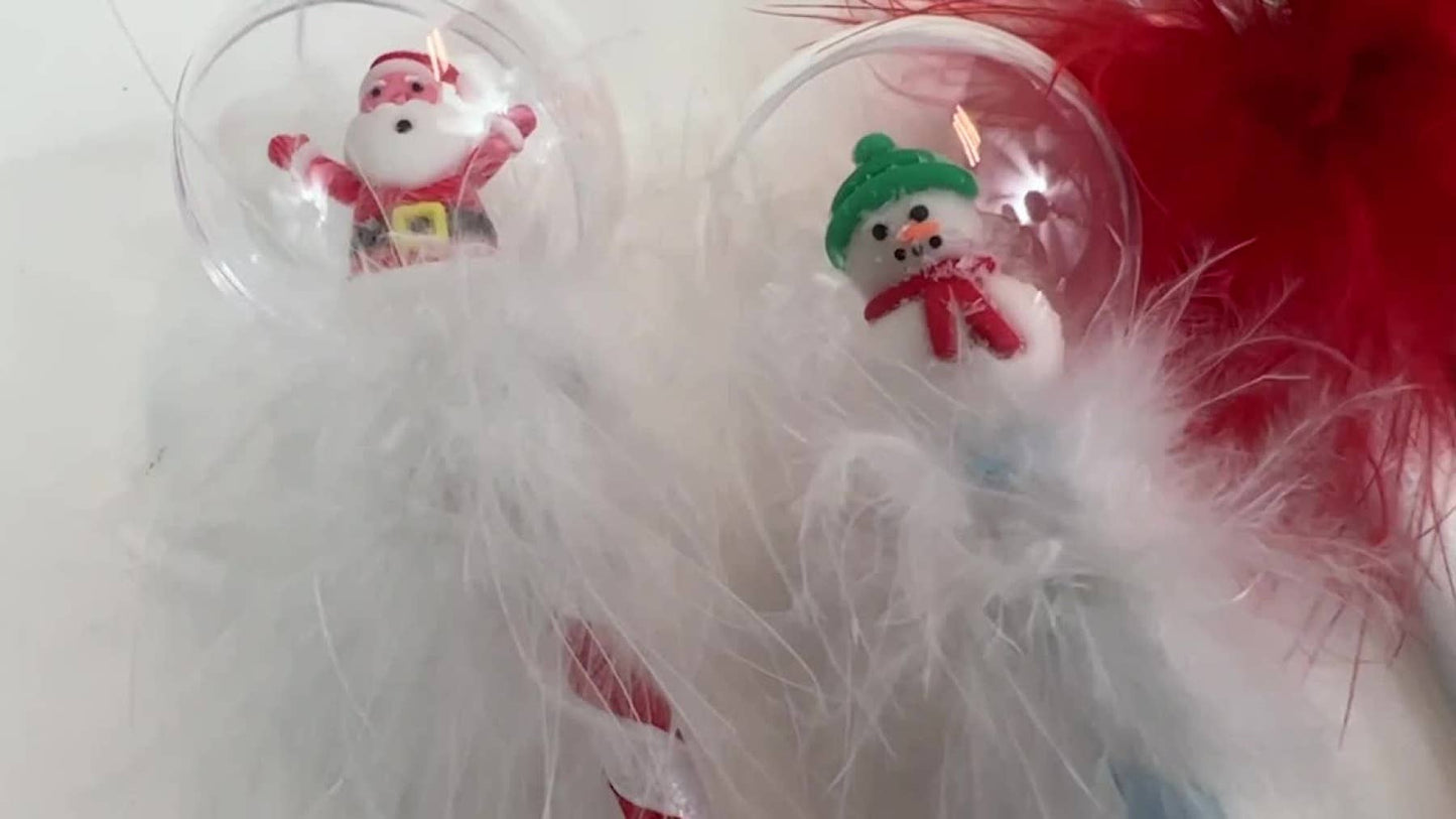 WINTER SNOW GLOBE PEN