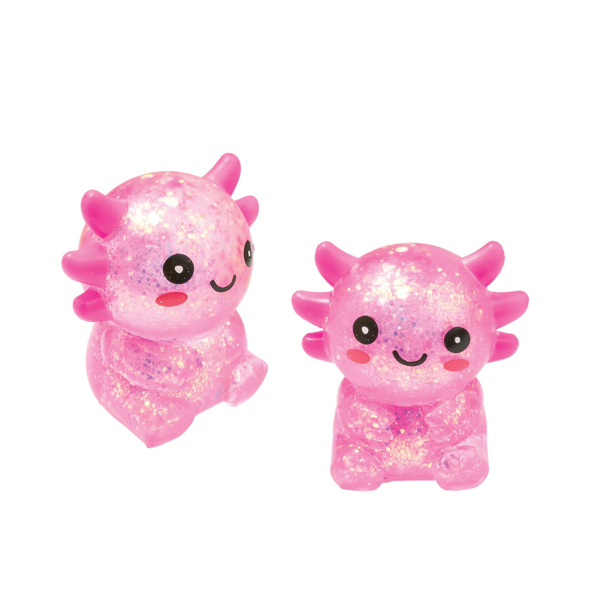 GLITTER AXOLOTL SQUISHY TOY