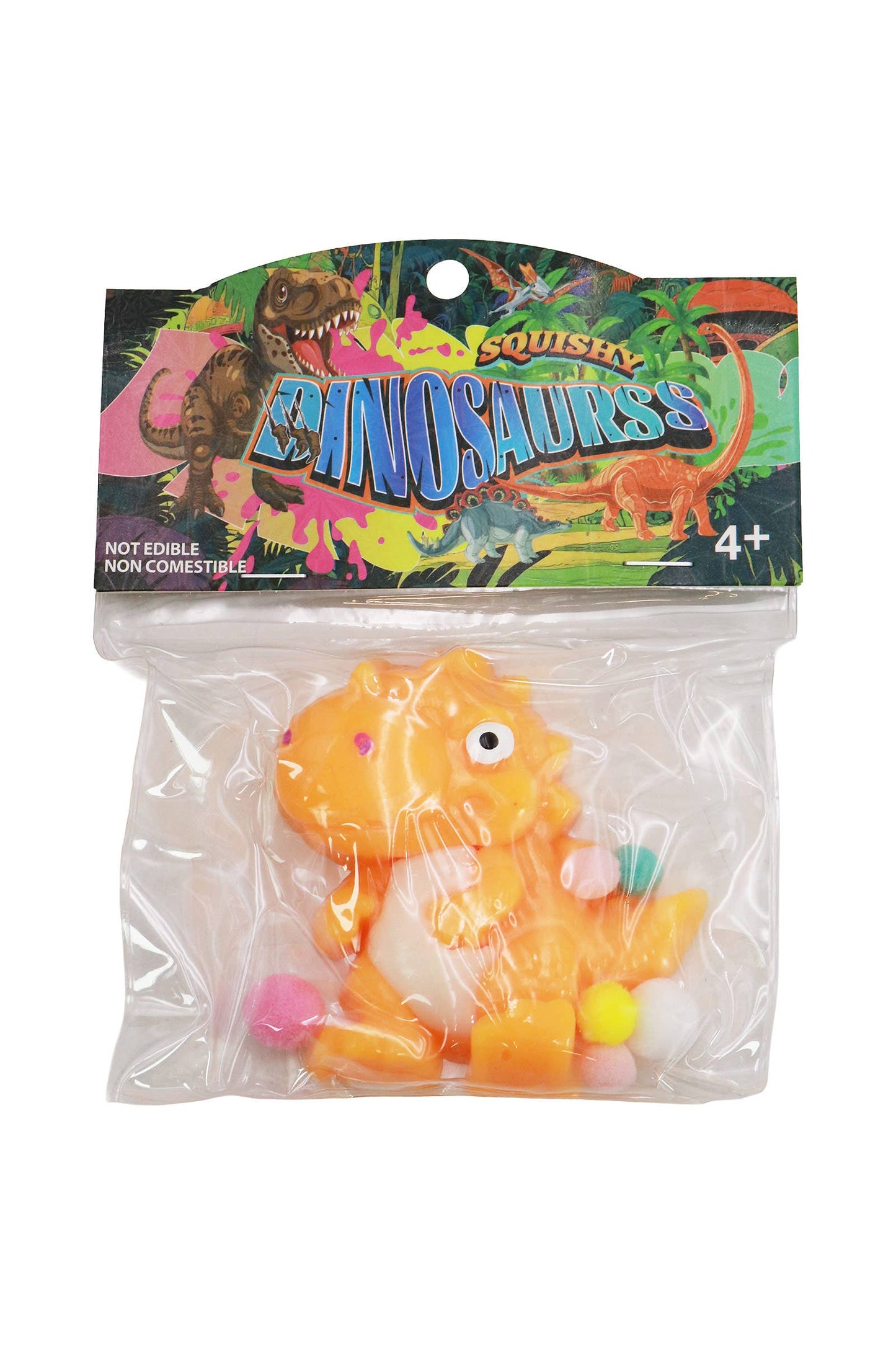 Silly Dinosaur Sticky Mochi Squishy