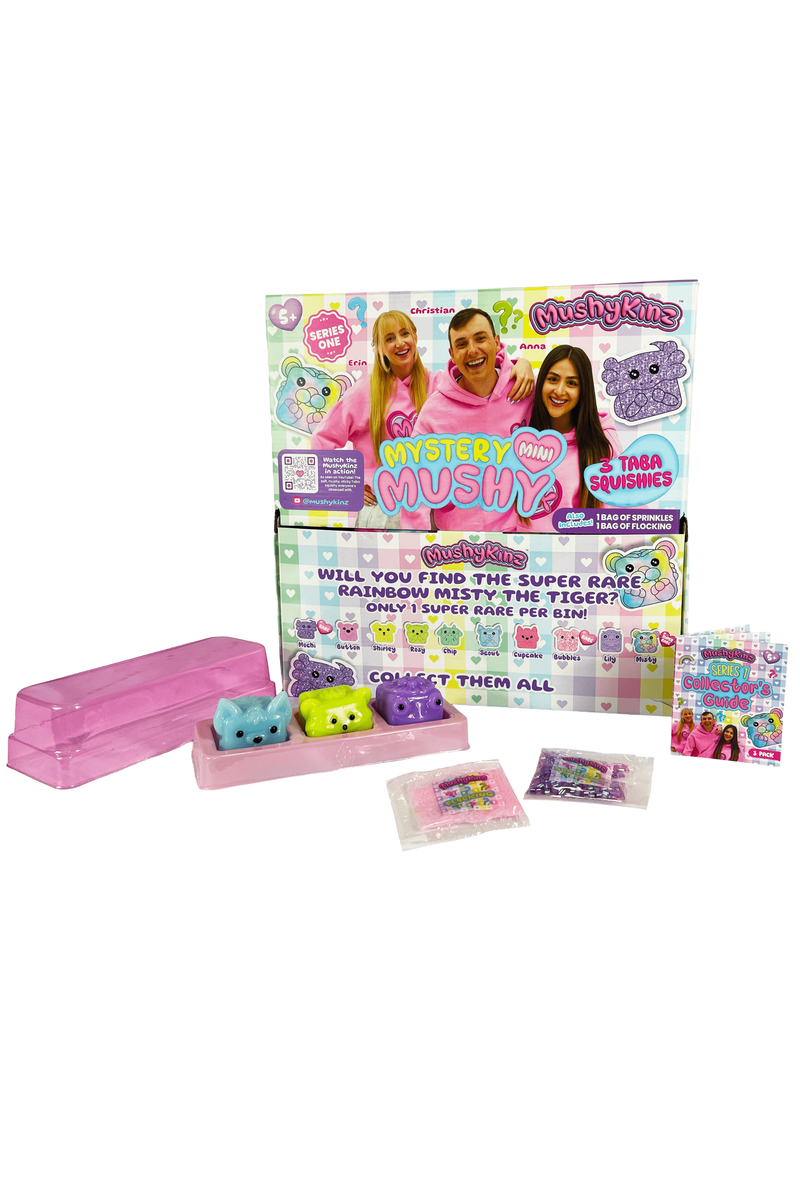 MushyKinz Mystery Mini 3 Pack Squishy