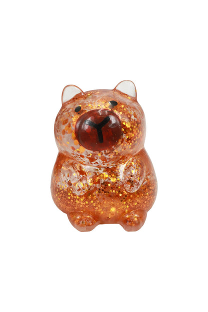 Capybara Iridescent Glittery Sugar Squishy