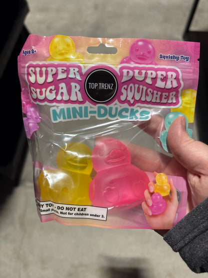 Top Trenz Super Duper Sugar Squisher - Mini Ducks 2-Pack
