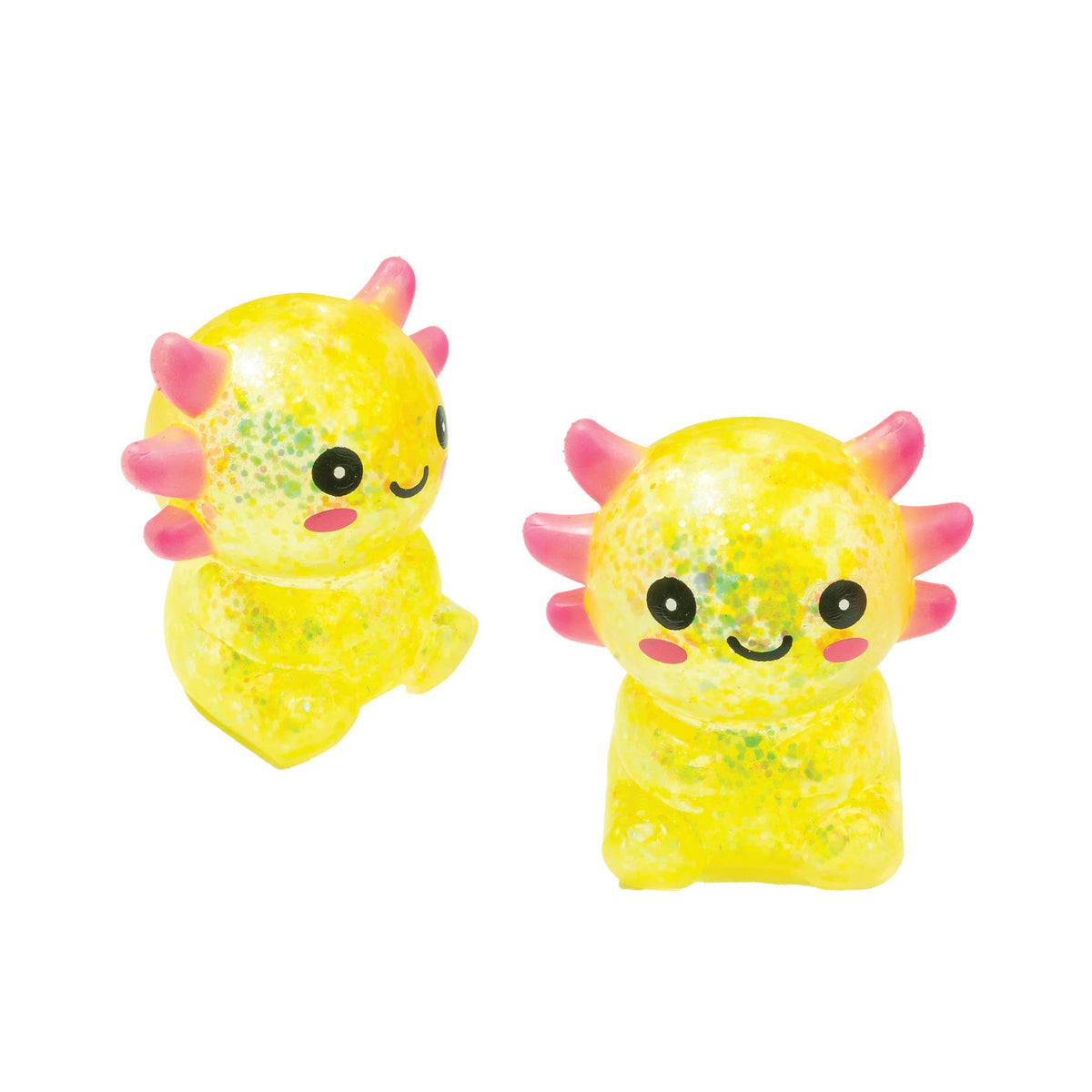 GLITTER AXOLOTL SQUISHY TOY