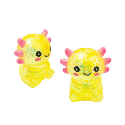 GLITTER AXOLOTL SQUISHY TOY
