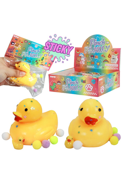 Rubber Duck Sticky Mochi Squishy