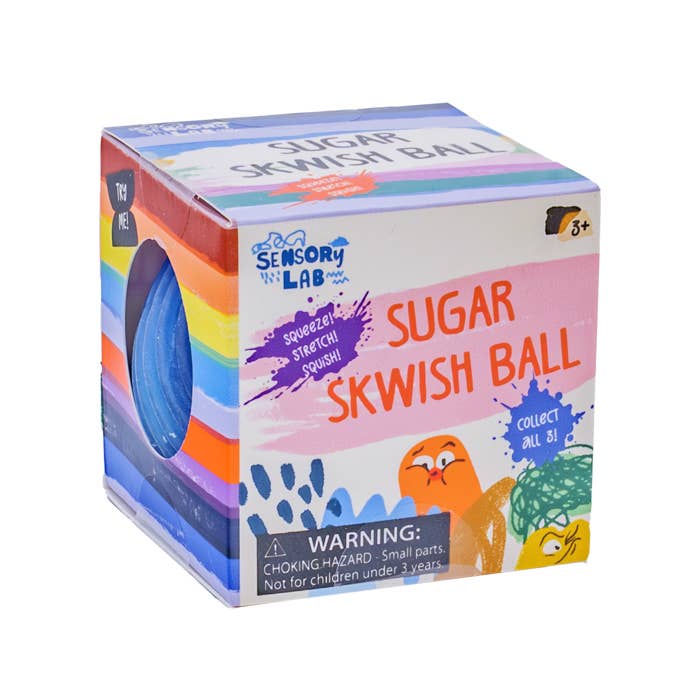 Sensory Lab Sugar Skwish Textured Ball