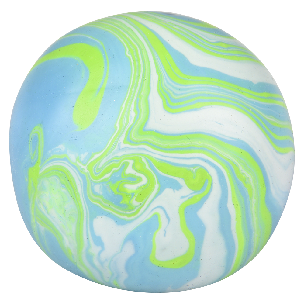 2.33" SQUISH AND STRETCH MARBLEIZED YUMMY BALL