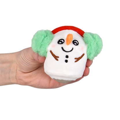 3" CHRISTMAS SQUEEZY BEAD PLUSH
