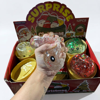 Coconut Oil Vaseline Glitter Christmas Dumpling