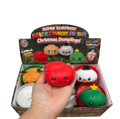 Crunchy Christmas Dumpling Squishy
