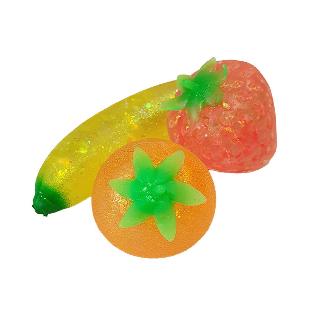 SCRUNCHEMS SUGAR SQUISH FRUITS - 3 PACK