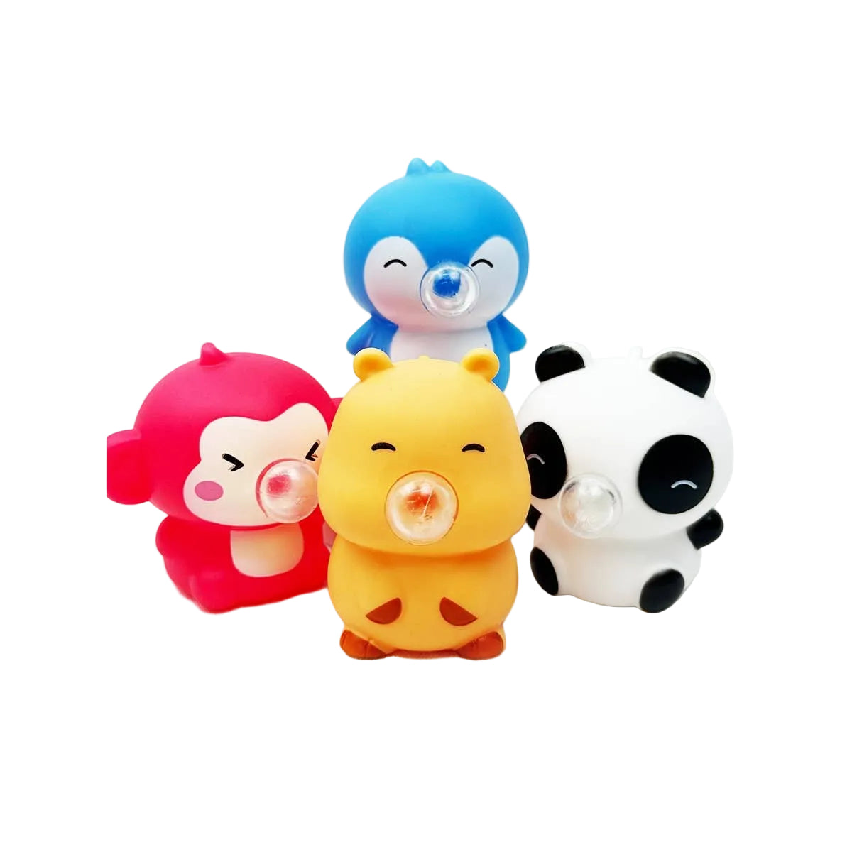 Blow Bubble Cute Character Squishy