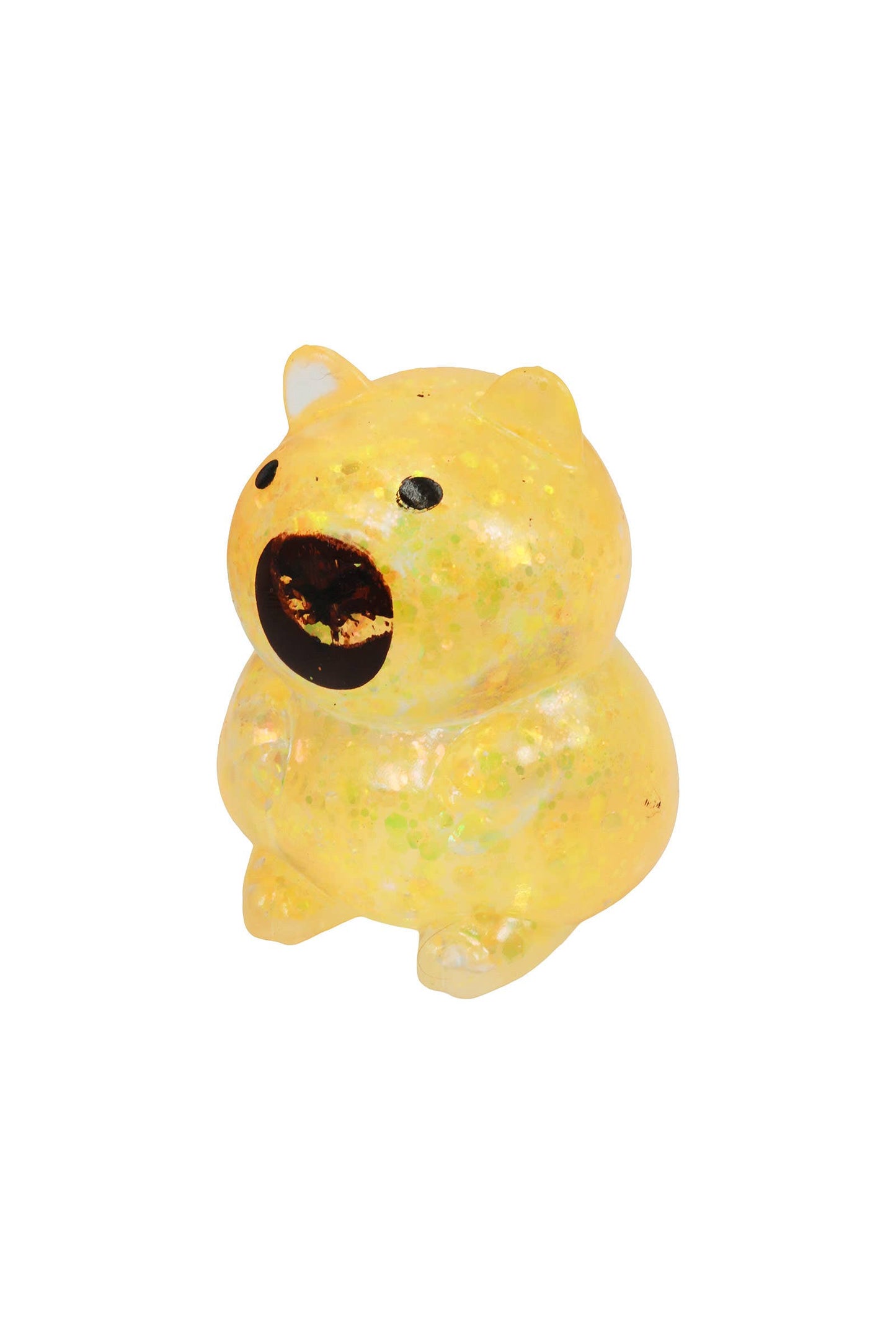 Capybara Iridescent Glittery Sugar Squishy