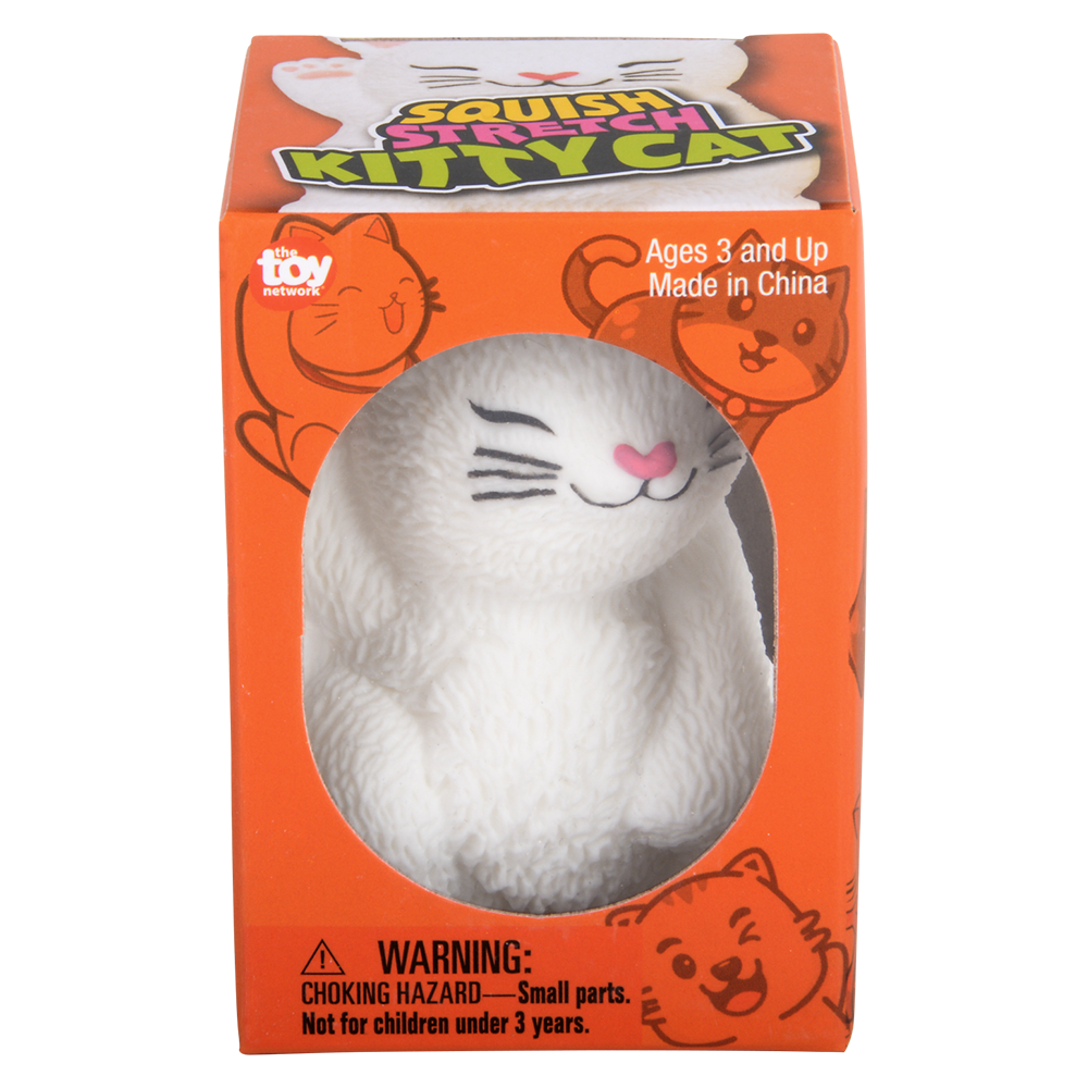 3" SQUISH AND STRETCH CAT