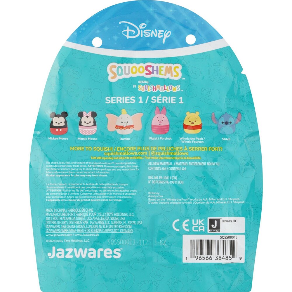 Disney Squishmallows™ Squooshems 2.5 Inch Mystery Squishy