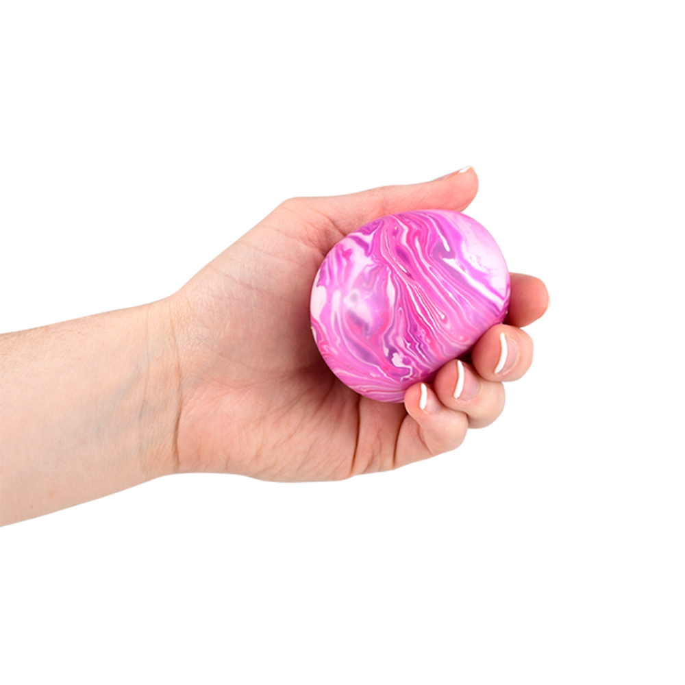 2.33" SQUISH AND STRETCH MARBLEIZED YUMMY BALL