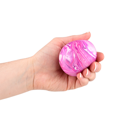 2.33" SQUISH AND STRETCH MARBLEIZED YUMMY BALL