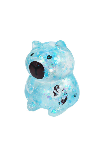Capybara Iridescent Glittery Sugar Squishy