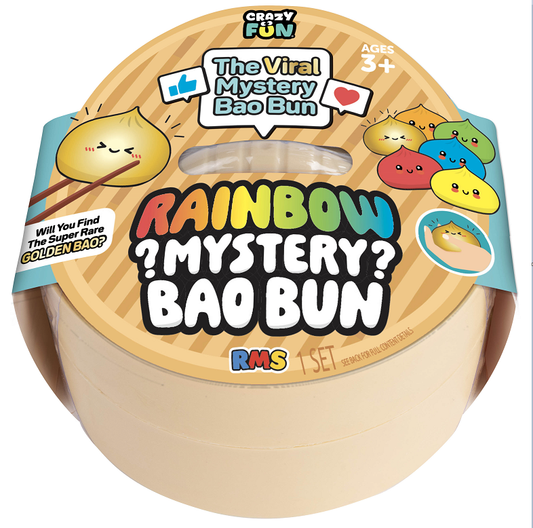 RMS® Crazy Fun™ Mystery Bao Bun – Rare Rainbow Chase - 2 per person