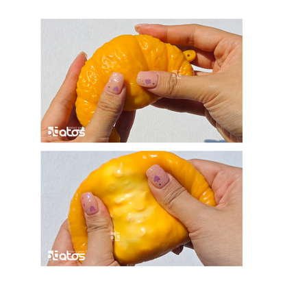 Crunchy Croissant Squishy - South Korea Import