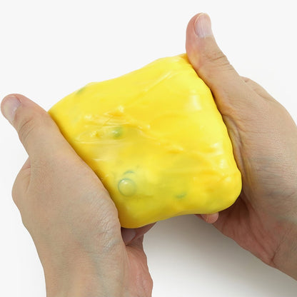 Crunchy Cheese Cube Squishy - South Korea Import