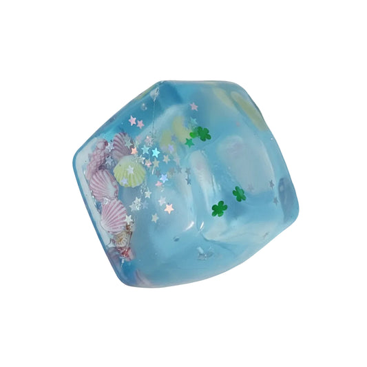 Blue seashell sugar Squishy - South Korea Import