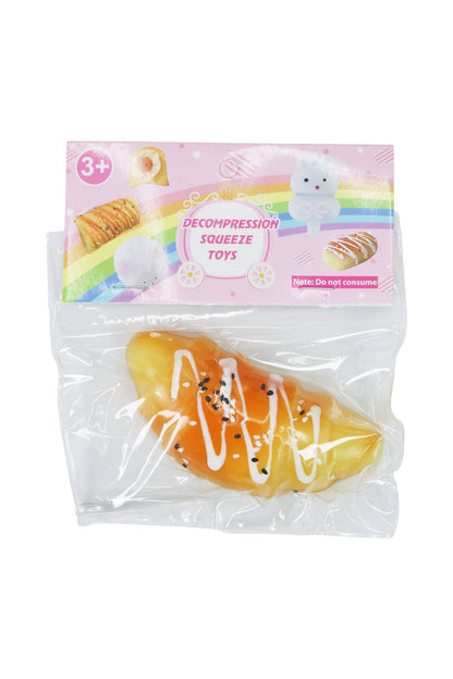 Realistic Bread Pastries Sticky Mochi Squishy