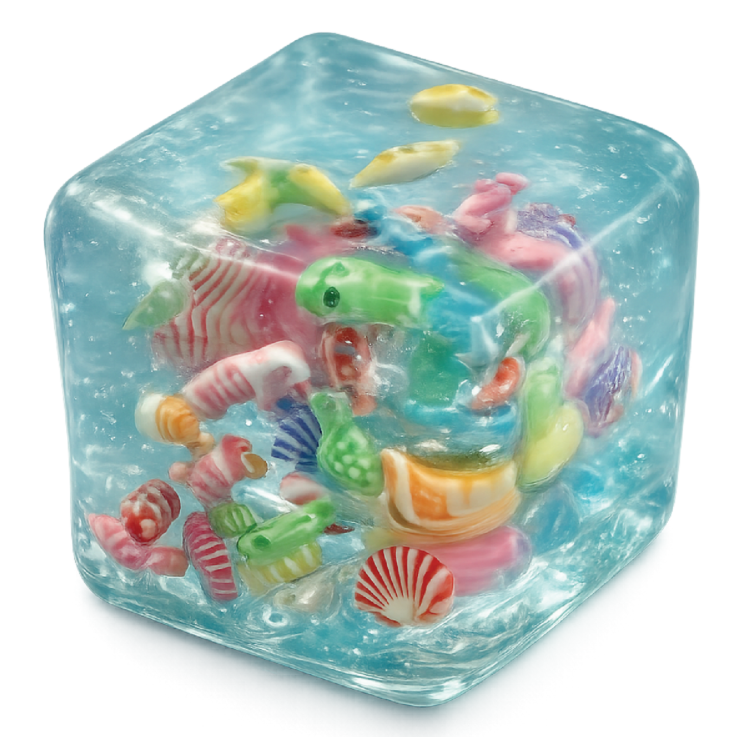 Fun Doh Squishy Charm Cube