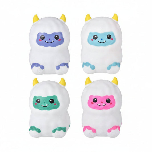 1 Yeti Squishy Squeeze Stress Ball Soft Doh Filling