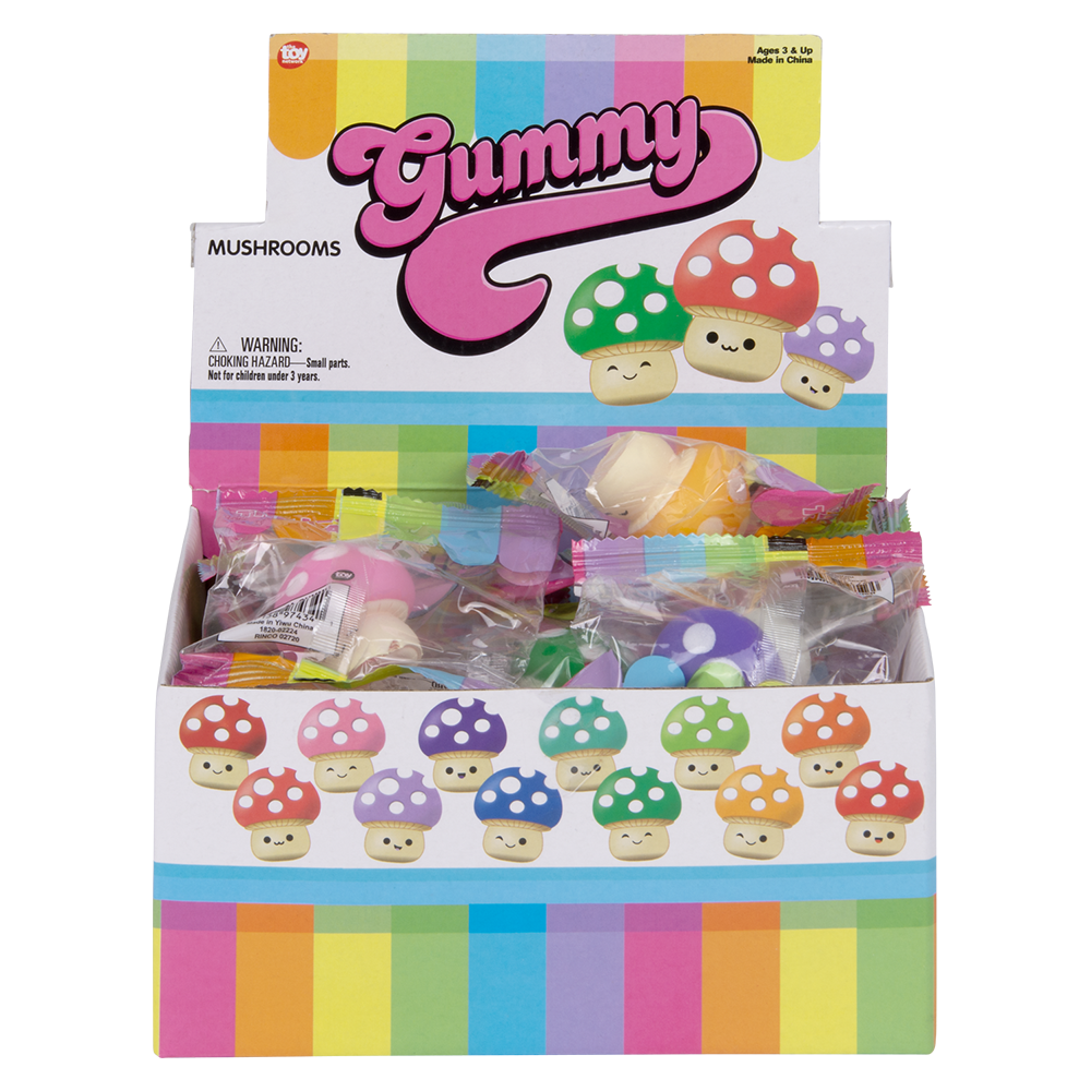 (T) 1.5" GUMMY MUSHROOMS         24/DISP