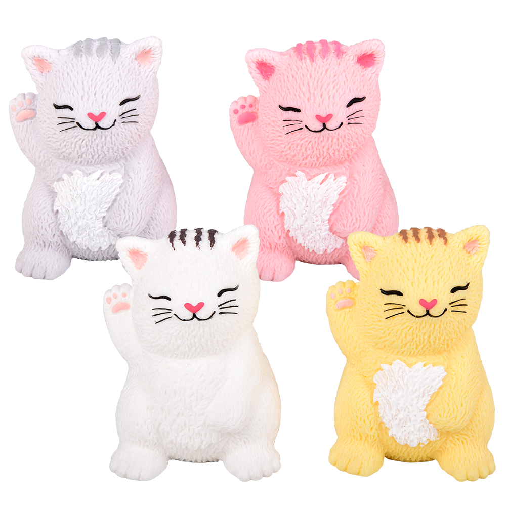 3" SQUISH AND STRETCH CAT