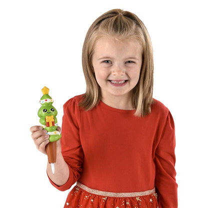 7" CHRISTMAS SQUISH PEN 12CT