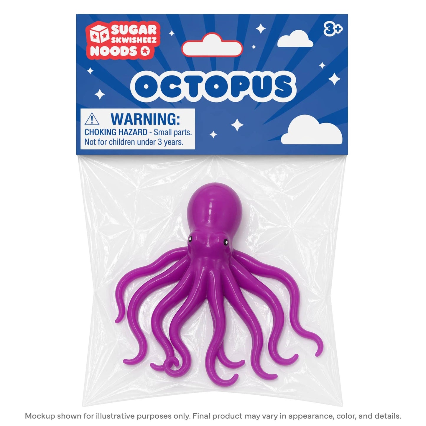 Sugar Skwisheez Noods Octopus