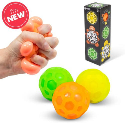 SCRUNCHEMS FUSION DIDDY SQUISH BALLS 3 PACK