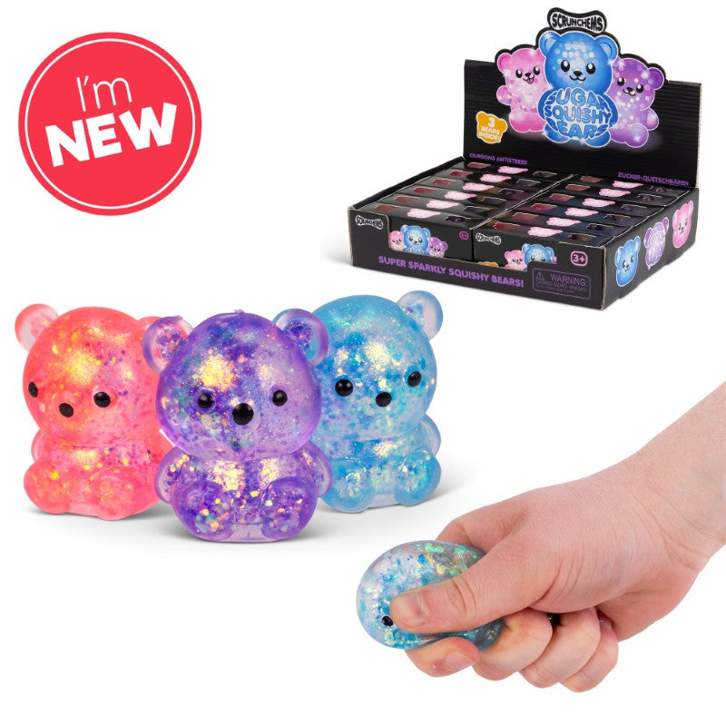 SCRUNCHEMS SUGAR DIDDY BEARS - 3 PACK