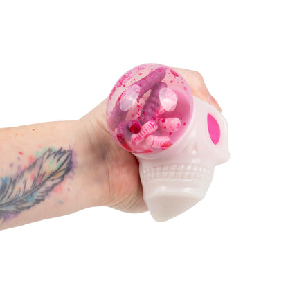 Scrunchems Pink Skull Squishy
