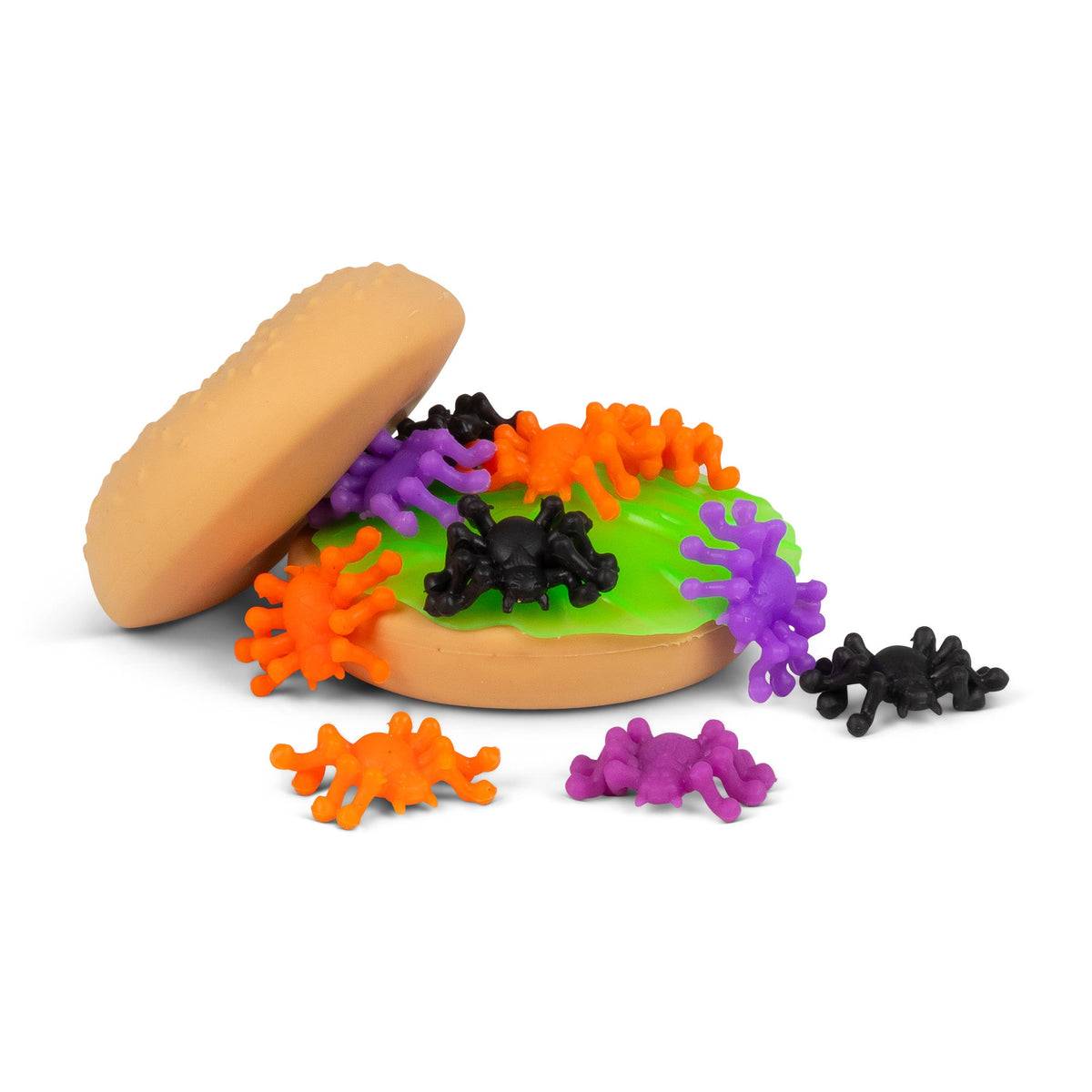 SCRUNCHEMS SPOOKY SPIDER BURGER SQUISHY