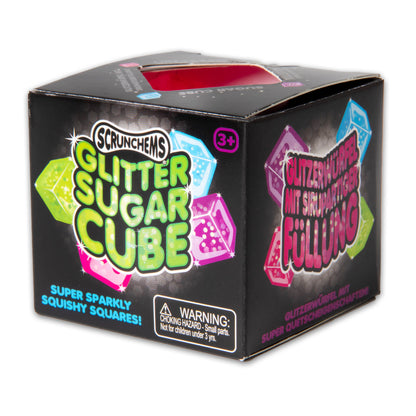 SCRUNCHEMS GLITTER SUGAR CUBE