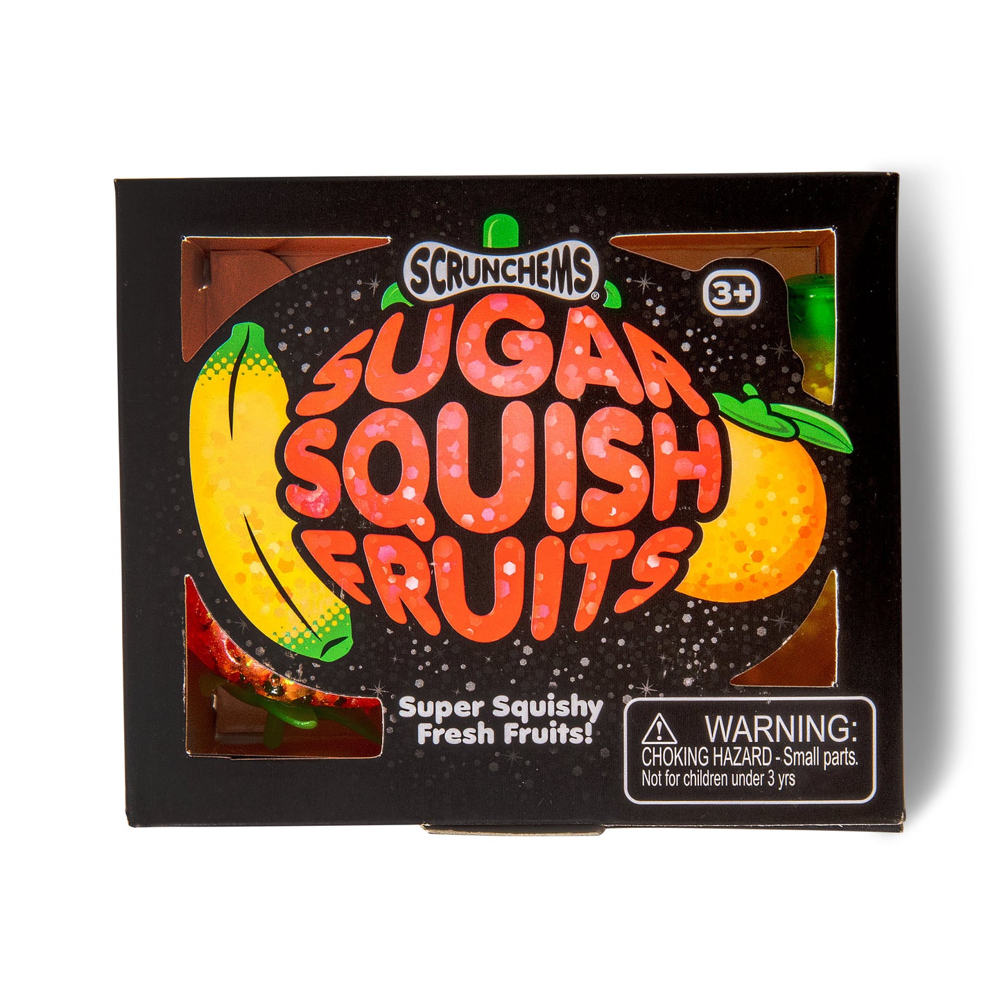SCRUNCHEMS SUGAR SQUISH FRUITS - 3 PACK